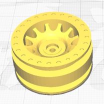 Mn82 Trx 4m Lastik İçin Jant 3D Baskı