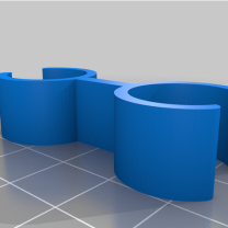 Çift Yaka Lir 3D Baskı