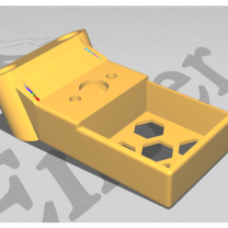 GEPRC Mark4 GPS VTX Anten Montajı Mark 4 Clone HGLRC M100 5883 M10 GPS 3D Baskı