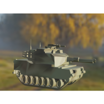 Baby M1 Abrams 3D Baskı