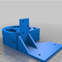 Montajlı Kişiselleştirilmiş Parametrik Peristaltik Pompa 3D Baskı