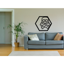 Kafatası Duvar Dekoru