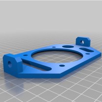 CRT MICRON İçin 60mm Fan Braketi 3D Baskı