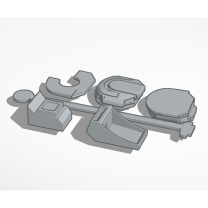 3D Baskı FPV Kamera Sabitleme Aparatı