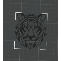 Tiger Bira Bardak Altlığı 3D Baskı