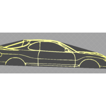 Toyota Celica Duvar Dekoru