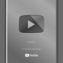 YOUTUBE Plaket 3D Baskı