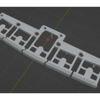 VA2231w LED Monitör Düğmeleri 3D Baskı