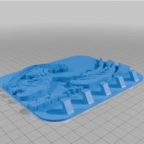 Anahtarlık Anahtar Askısı Kanagawa’nın Büyük Dalgası REMİX