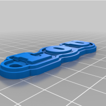 Anahtarlık LOU 3D Baskı