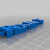 Anahtarlık Reality 3D Baskı