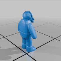 Animated Bearded Man Figure 6742119