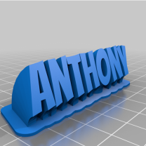 Anthony 3D Baskı