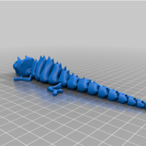 Articulated Chameleon – Eklemli Bukalemun 3D Baskı