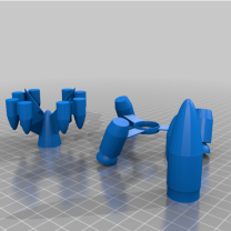 Askeri Tycoon Roblox’tan Wulf Flugel 3D Baskı