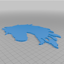 AT BAŞI ÇOK KATMANLI 3D MODELLER 3D KATMAN 3D MANDALA