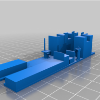 Athearn Steel Cupola Caboose Interior HO Scale 6493694