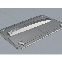 AtomRC Dolphin ESC Blank Cover With SKID 6605595