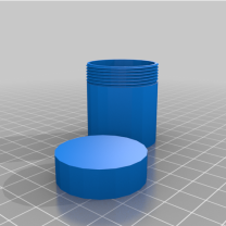 Attar 35mm Vida Kapaklı Kutu