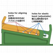 Arka Bisiklet Rafında Katlanabilir Masa