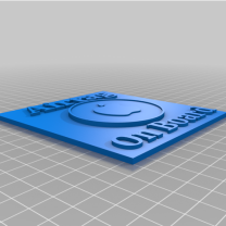 Auto Anti Theft Placard 6486107