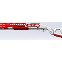 Av Tüfeği Nerf Tabancası 3D Baskı