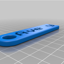 Avery Anahtarlık 3D Baskı