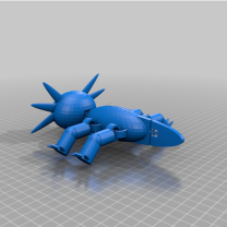 Axowotl Güncellenmiş 3D Baskı