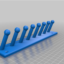 Açıyla Kancalı Kravat Askısı