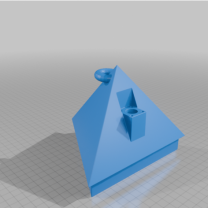 Ağaç Askısı veya Masa Üstü Güneş Enerjili Meshtastic Düğüm 3D Baskı