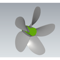 B Serisi Bot Pervanesi 5 Kanat 01