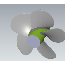 B Serisi Bot Pervanesi 5 Kanat 03