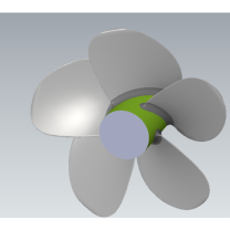 B Serisi Bot Pervanesi 5 Kanat 04