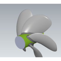 B Serisi Bot Pervanesi 5 Kanat 06