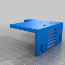 Chiron Arka Plaka Mgn12h Taşıyıcı ve Biqu H2 için 3D Baskı