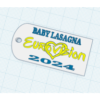Baby Lasagna Anahtarlık 3D Baskı