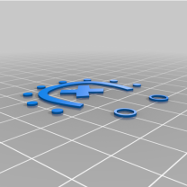 Chopper Anahtarlık 3D Baskı