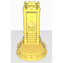 Classic Castle Zar Kulesi 3D Baskı