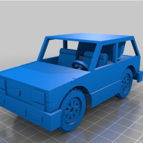 Coche Miniatür Model A Os 80 3D Baskı