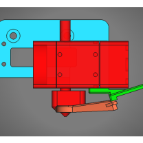 Creality CR 10 Biqu H2V2S Ekstrüder ve Soğutma Fanı Montajı