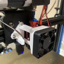 Creality Hot End Kapağı PETG CR 10 Ender 3 BL Touch BIQU Mikro Probu Spider V3 için