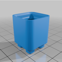 DecFinity 2×2 20mm X 20mm Bölmesiz Kutusu 3D Baskı