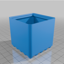 DecFinity 5×5 50mm X 50mm Bölmesiz Kutusu 3D Baskı