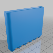 DecFinity 6×1 60mm X 10mm Bölmesiz Kutusu 3D Baskı