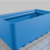 DecFinity 6×3 60mm X 30mm Bölmesiz Kutusu 3D Baskı