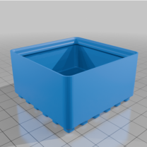 DecFinity 6×6 60mm X 60mm Bölmesiz Kutusu 3D Baskı