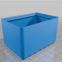 DecFinity 7×5 70mm X 50mm Bölmesiz Kutusu 3D Baskı