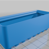 DecFinity 8×3 80mm X 30mm Bölmesiz Kutusu 3D Baskı