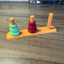 Çocuklar İçin Hareketli Disk Oyunu 3D Baskı