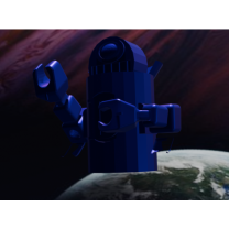 Kaptan İmparator Karanlık Ay Robot Oyuncak Baskı